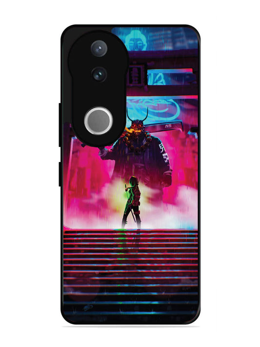 Vivo V50 Cyberpunk Yokai Monster