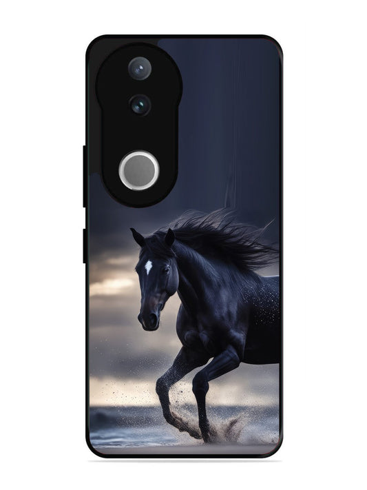 Vivo V50 black-horse-animal