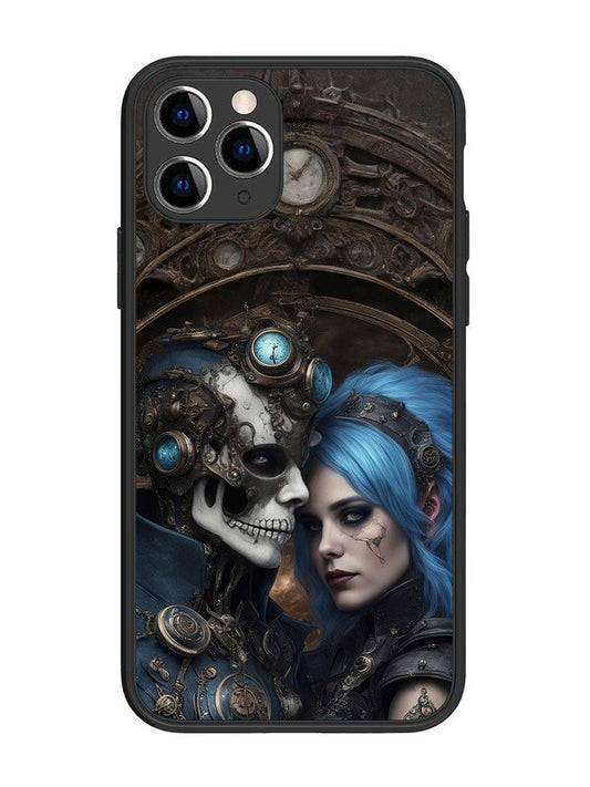 iPhone 11 Pro Skeleton & Devil Girl