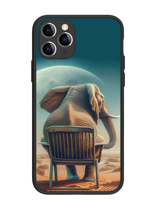 iPhone 11 Pro Baby Elephant om chair
