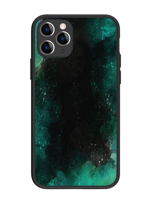 iPhone 11 Pro Dark Black And Green Forest