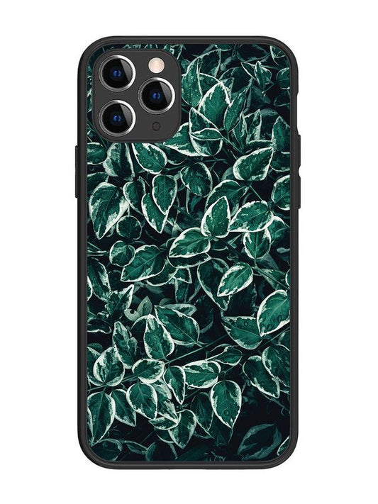 iPhone 11 Pro Green Oasis Leafs